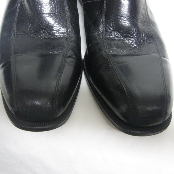 ***SOLD***Florsheim Chatman Black Leather Bike Toe Dress Boots Mens sz 8D - Picture 8 of 10